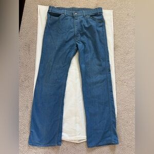 Vintage Levis Action Jeans 36 x 30 Blue Light Wash 90s Made In USA